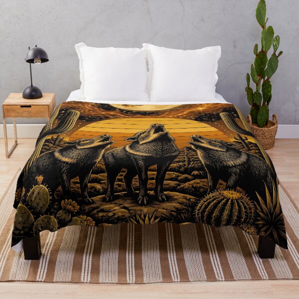 Item preview, Wild & Untamed Arizona – Javelina Moon Desert designed and sold by Art-Arcade6.