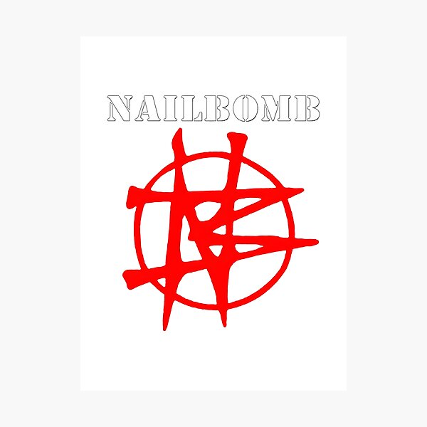 Item preview, Nailbomb Band Logo Graphic Design for Music Fans and Alternative Style designed and sold by JorgeOrozco.