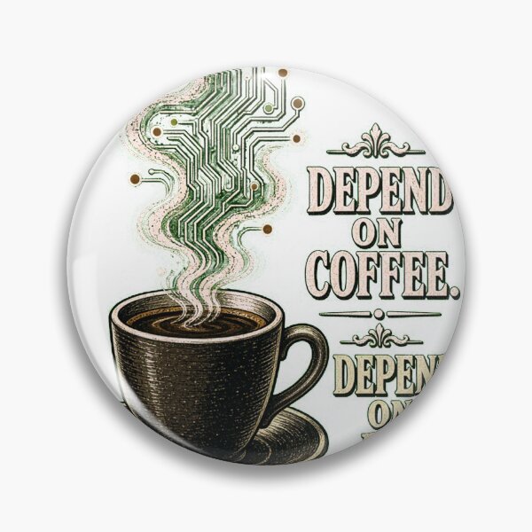 Artikelvorschau, „Verlass dich auf Kaffee, verlass dich auf KI“-Shirt | Lustiges T-Shirt mit Kaffee- und Technikmotiv entworfen und verkauft von RokomariFabric.