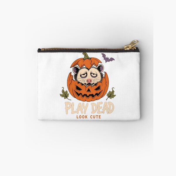 Item preview, Play Dead Look Cute Halloween Opossum Jack O Lantern designed and sold by calicito.