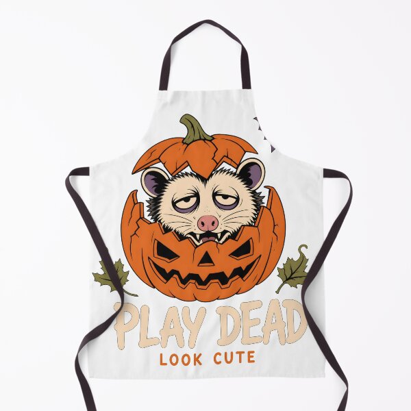 Item preview, Play Dead Look Cute Halloween Opossum Jack O Lantern designed and sold by calicito.