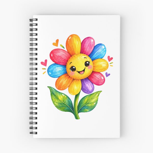 Item preview, Cute Smiling flower designed and sold by trendspatterns.