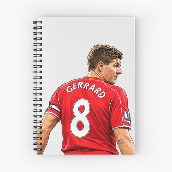 Item preview, Steven Gerrard Liverpool 8 designed and sold by VRedBaller.