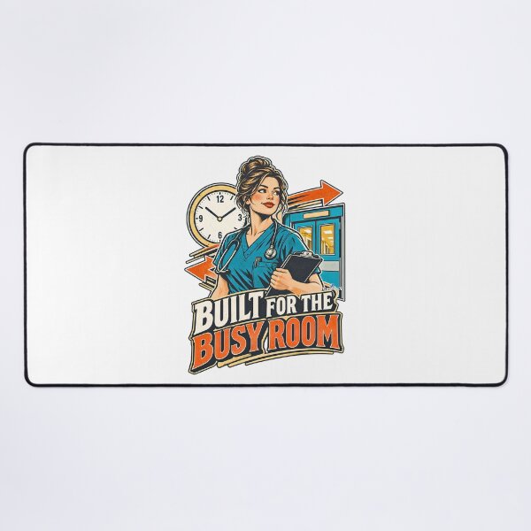 Item preview, ER Nurse Built for the Busy Room designed and sold by EvergreenPark - Tee Studio.