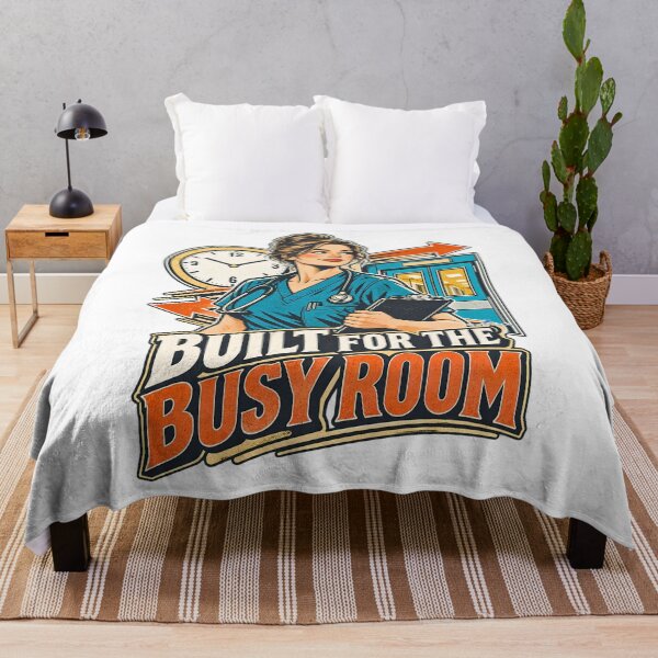 Item preview, ER Nurse Built for the Busy Room designed and sold by EvergreenPark - Tee Studio.