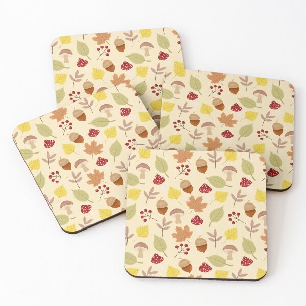 Item preview, Cozy Autumn Nature Pattern designed and sold by Becky-Marie.