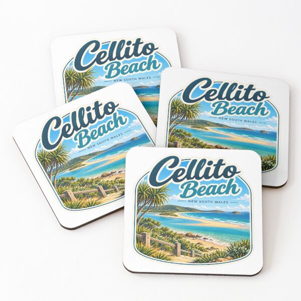 Item preview, Cellito Beach NSW Australia  designed and sold by PamLeeDesign.