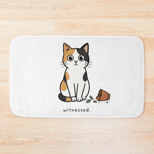 Item preview, Funny Calico Cat Broken Plant Pot Witnessed designed and sold by VELORIA706.