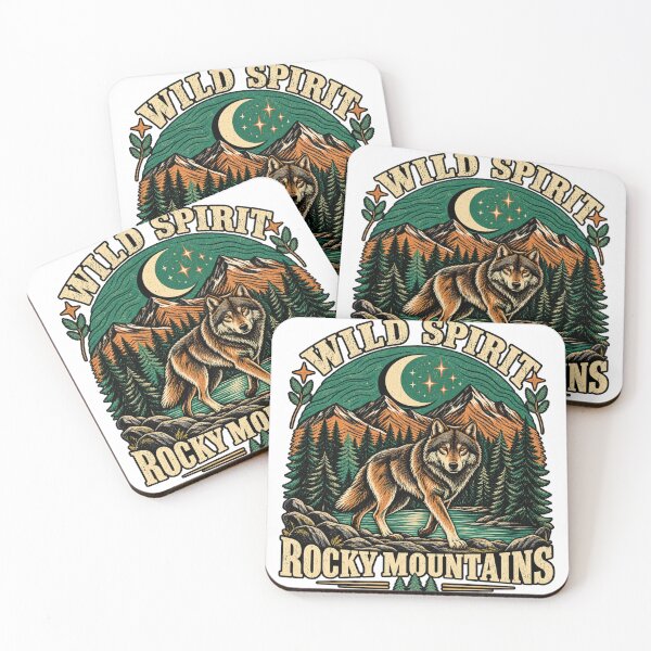 Item preview, Wild Spirit Wolf designed and sold by timiparkerart.