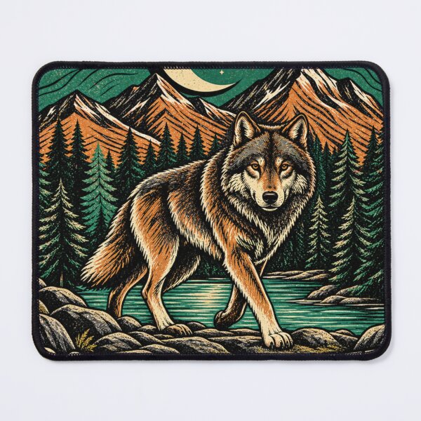 Item preview, Wild Spirit Wolf designed and sold by timiparkerart.