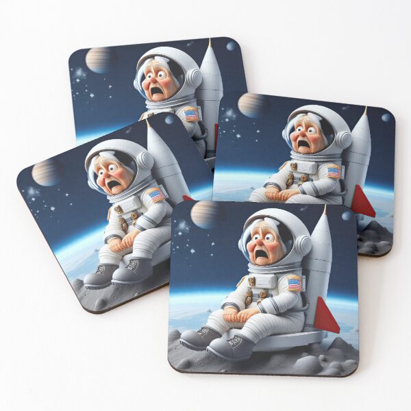 Item preview, Old Fart as an Astronaut designed and sold by Colin Bentham.