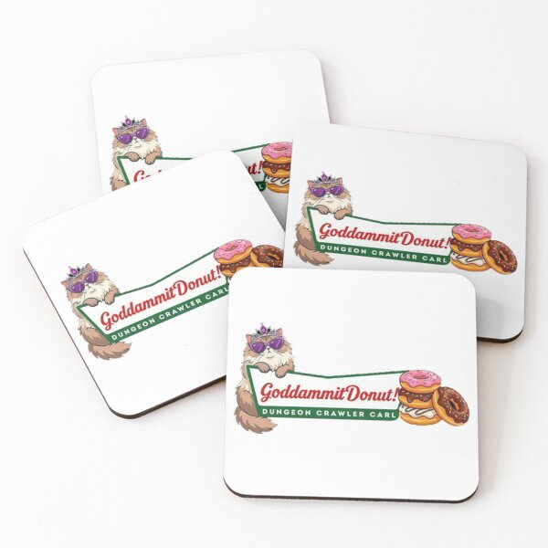 Item preview, Vintage Goddammit Donut Dungeon Crawler Carl designed and sold by FredyCarls.