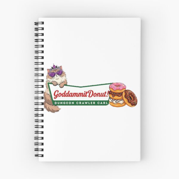 Item preview, Vintage Goddammit Donut Dungeon Crawler Carl designed and sold by FredyCarls.