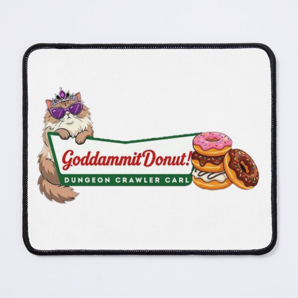 Item preview, Vintage Goddammit Donut Dungeon Crawler Carl designed and sold by FredyCarls.