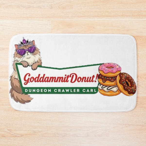 Item preview, Vintage Goddammit Donut Dungeon Crawler Carl designed and sold by FredyCarls.