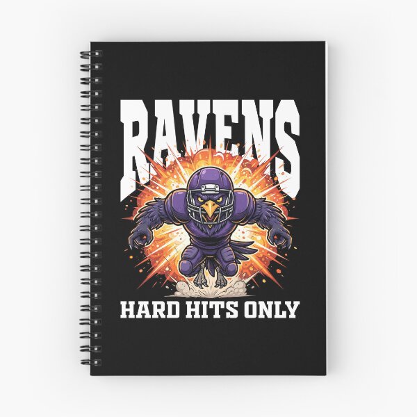 Item preview, RAVENS HARD HITS ONLY - BAL RAVENS designed and sold by KEF Custom.