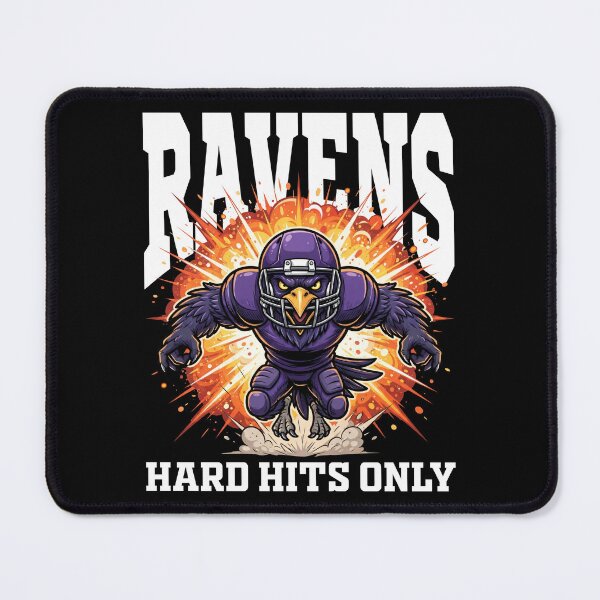 Item preview, RAVENS HARD HITS ONLY - BAL RAVENS designed and sold by KEF Custom.