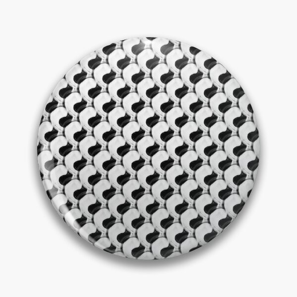 Item preview, Retro Abstract Pattern in Black and White designed and sold by Artistestella.