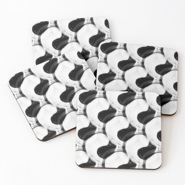 Item preview, Retro Abstract Pattern in Black and White designed and sold by Artistestella.