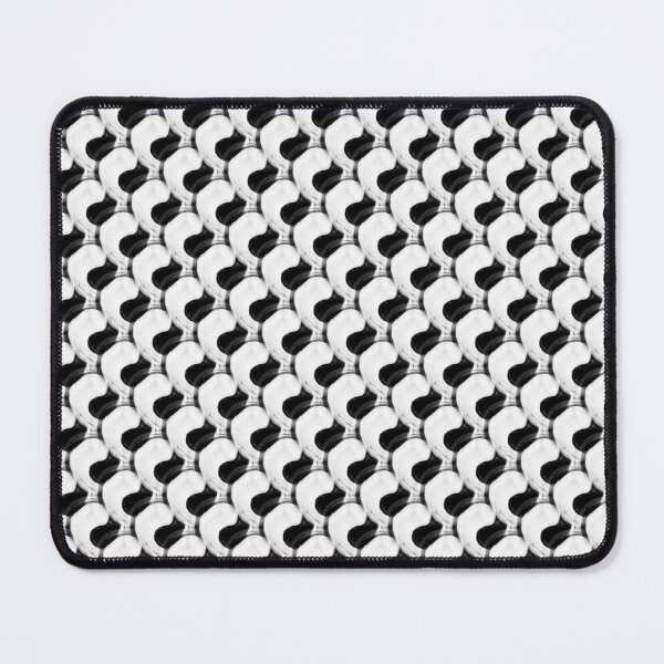 Item preview, Retro Abstract Pattern in Black and White designed and sold by Artistestella.