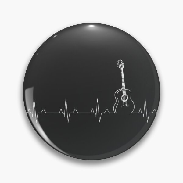 Item preview, Guitar Heartbeat Design Music Lover Gift for Musicians and Guitar Enthusiasts designed and sold by JorgeOrozco.