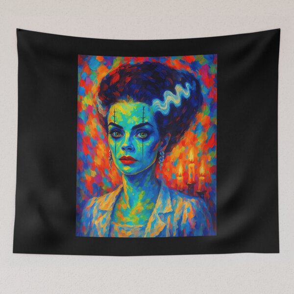 Item preview, Bride Of Frankenstein Horror Movie designed and sold by Chromatic-Cubes.