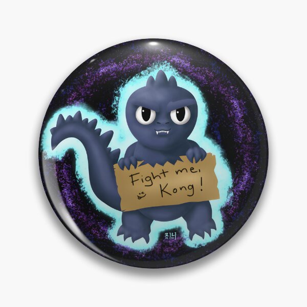 Item preview, Epic Gojira Versus Kong Monster Battle Illustration designed and sold by bidois123.