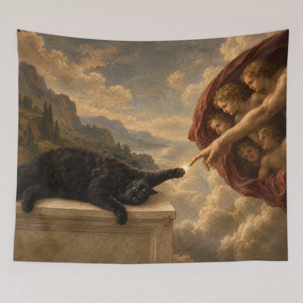 Item preview, The Creation of Cat designed and sold by MariyaPhoto.