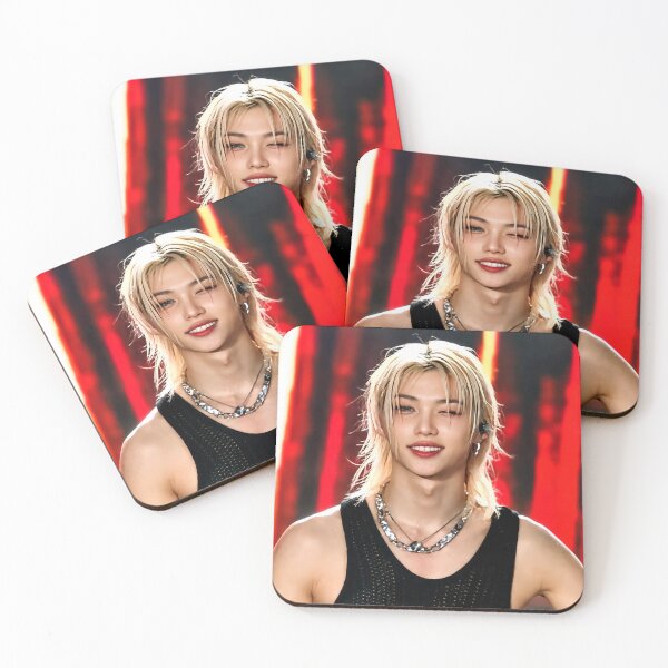 Item preview, Felix Sunshine Yongbok black and white hot You make Stray Kids STAY SKZ SKZOO kpop bang chan lee know changbin hyunjin han seungmin IN tour poster designed and sold by Kpop-Noona.