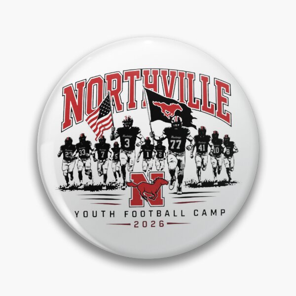 Item preview, Northville High School Mustangs Northville Youth Football Camp 2026 designed and sold by PeahsCorner.