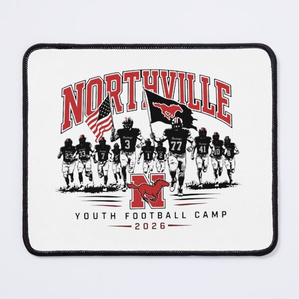 Item preview, Northville High School Mustangs Northville Youth Football Camp 2026 designed and sold by PeahsCorner.