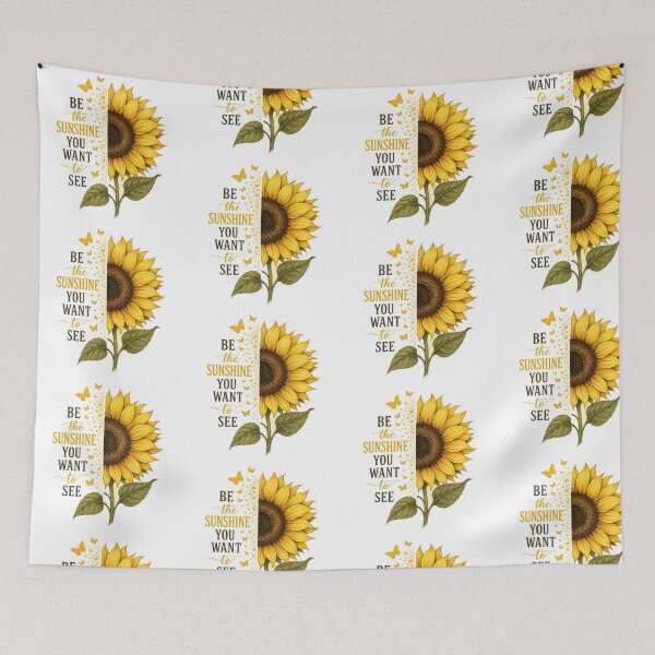Item preview, Be The Sunshine you want to see, for Flowers lover designed and sold by SABEHAT.