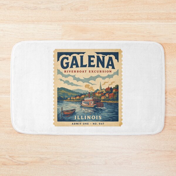 Item preview, Galena Illinois: Historic River Sunset designed and sold by CircinusStore.