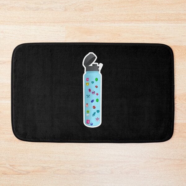 Item preview, Colorful Pastel Gemstones Pattern Light Blue Hydro Flask Aesthetic designed and sold by Creations by lyne.