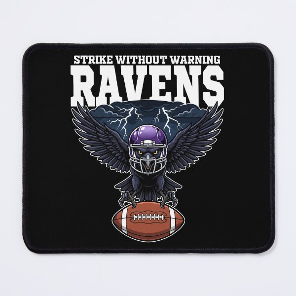 Item preview, RAVENS STRIKE WITHOUT WARNING - BAL RAVENS designed and sold by KEF Custom.
