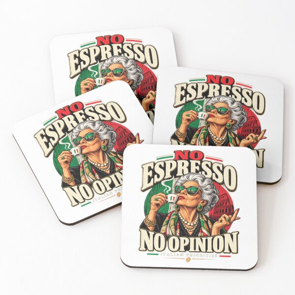 Item preview, Funny Italian Coffee Lover Design designed and sold by timiparkerart.