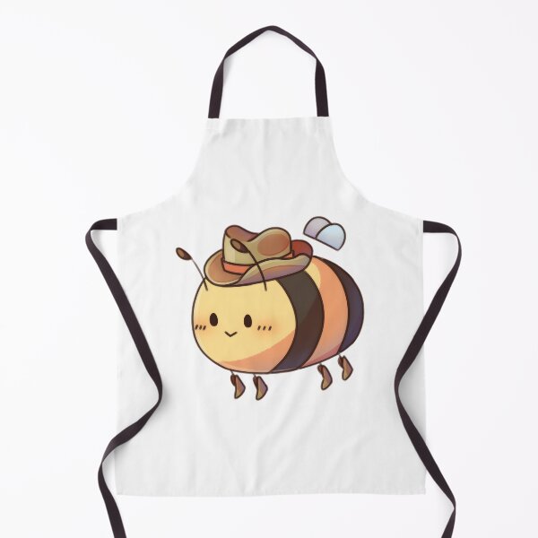 Item preview, Adorable Cowboy Bee Illustration with Western Hat and Friendly Smile designed and sold by bidois123.