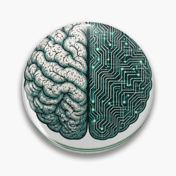 Item preview, My Second Brain Runs on Code Shirt | Sleek Tech Graphic Tee for Men and Women designed and sold by RokomariFabric.
