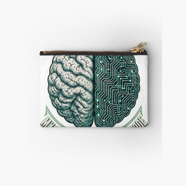 Item preview, My Second Brain Runs on Code Shirt | Sleek Tech Graphic Tee for Men and Women designed and sold by RokomariFabric.