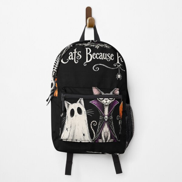 Item preview, Cats Because People are Creepy Spooky Cat Halloween designed and sold by alanxgoldberger.