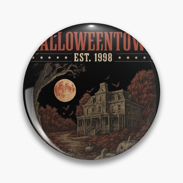 Item preview, Halloweentown Haunted Mansion Pumpkins Vintage Poster designed and sold by DoArtITa.