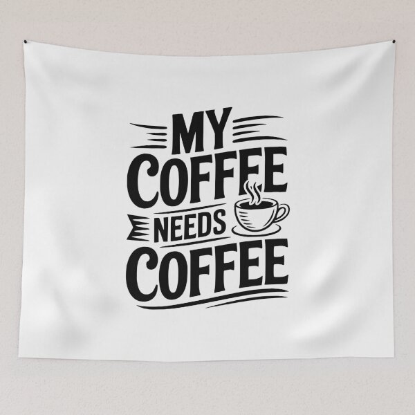 Item preview, My Coffee Needs Coffee designed and sold by Frank Ring.