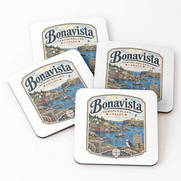 Item preview, Bonavista Town in Newfoundland, Canada designed and sold by PamLeeDesign.