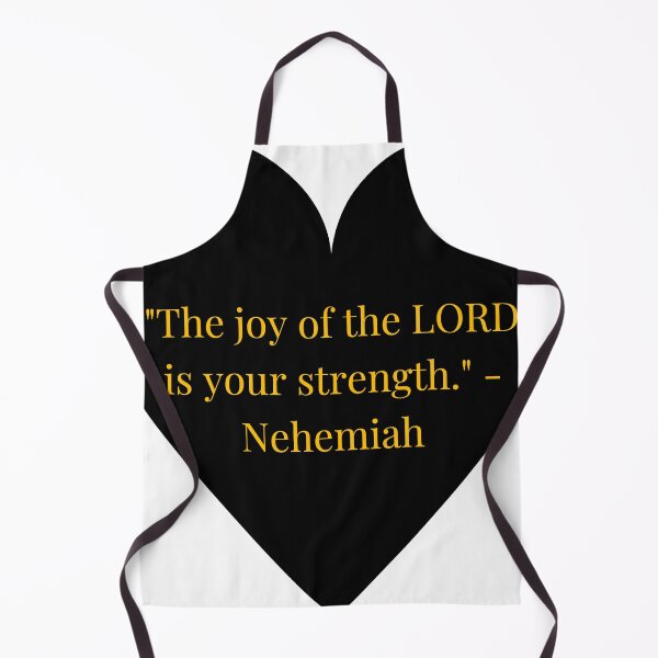 Item preview, Nehemiah Quote – Gold Text Black Heart designed and sold by TheIconSmith.