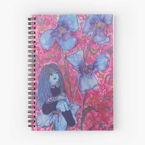 Item preview, floral contemplation designed and sold by Loumacoriginalart.