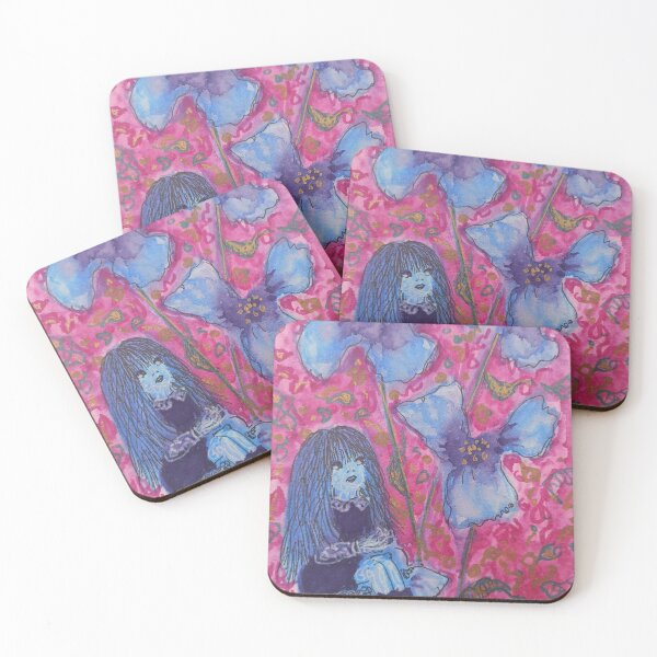 Item preview, floral contemplation designed and sold by Loumacoriginalart.