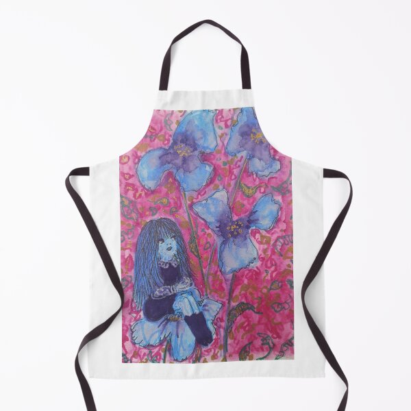Item preview, floral contemplation designed and sold by Loumacoriginalart.