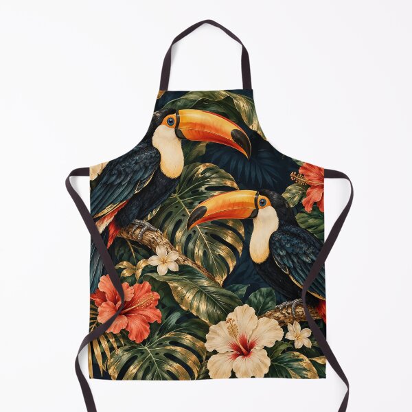 Item preview, Luxury Tropical Toucans designed and sold by Glottopia.