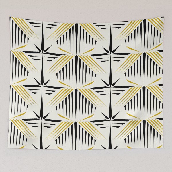 Item preview, Art Deco Verticals designed and sold by Space & Care - Art Deco GeoMetrica.