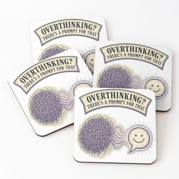 Item preview, Overthinking There's a Prompt for That Shirt | Witty AI Humor Graphic Tee for Women designed and sold by RokomariFabric.